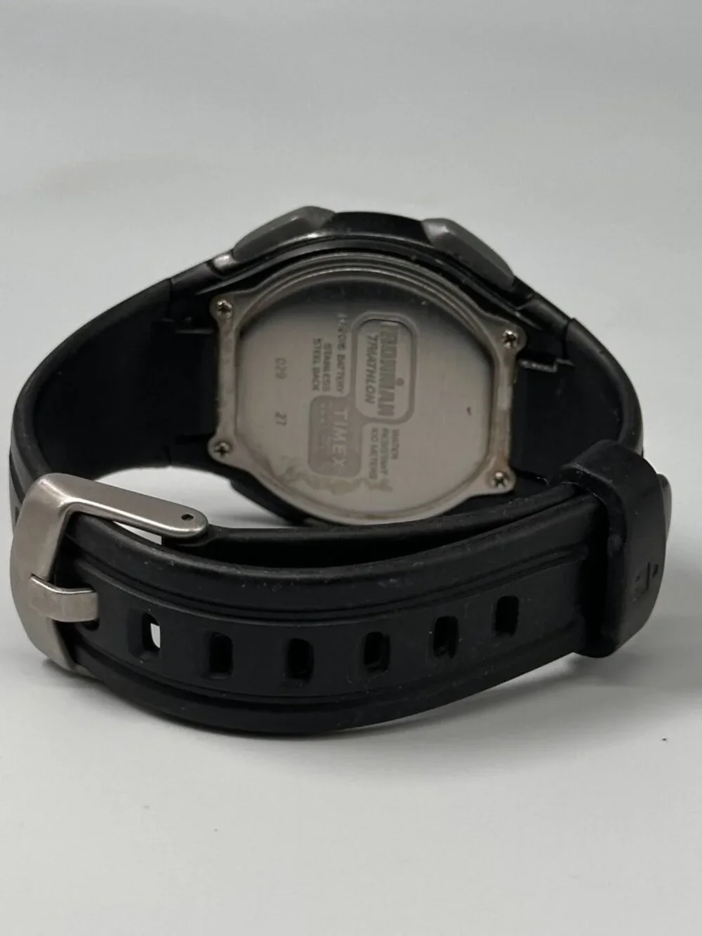 Timex Ironman Essential 10 Digital Watch Men Black Indiglo T5K60 New Battery